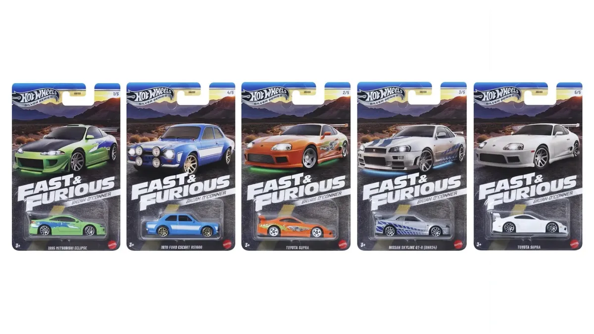 Hot Wheels : Une série spéciale Fast & Furious dédiée à Brian O’Conner